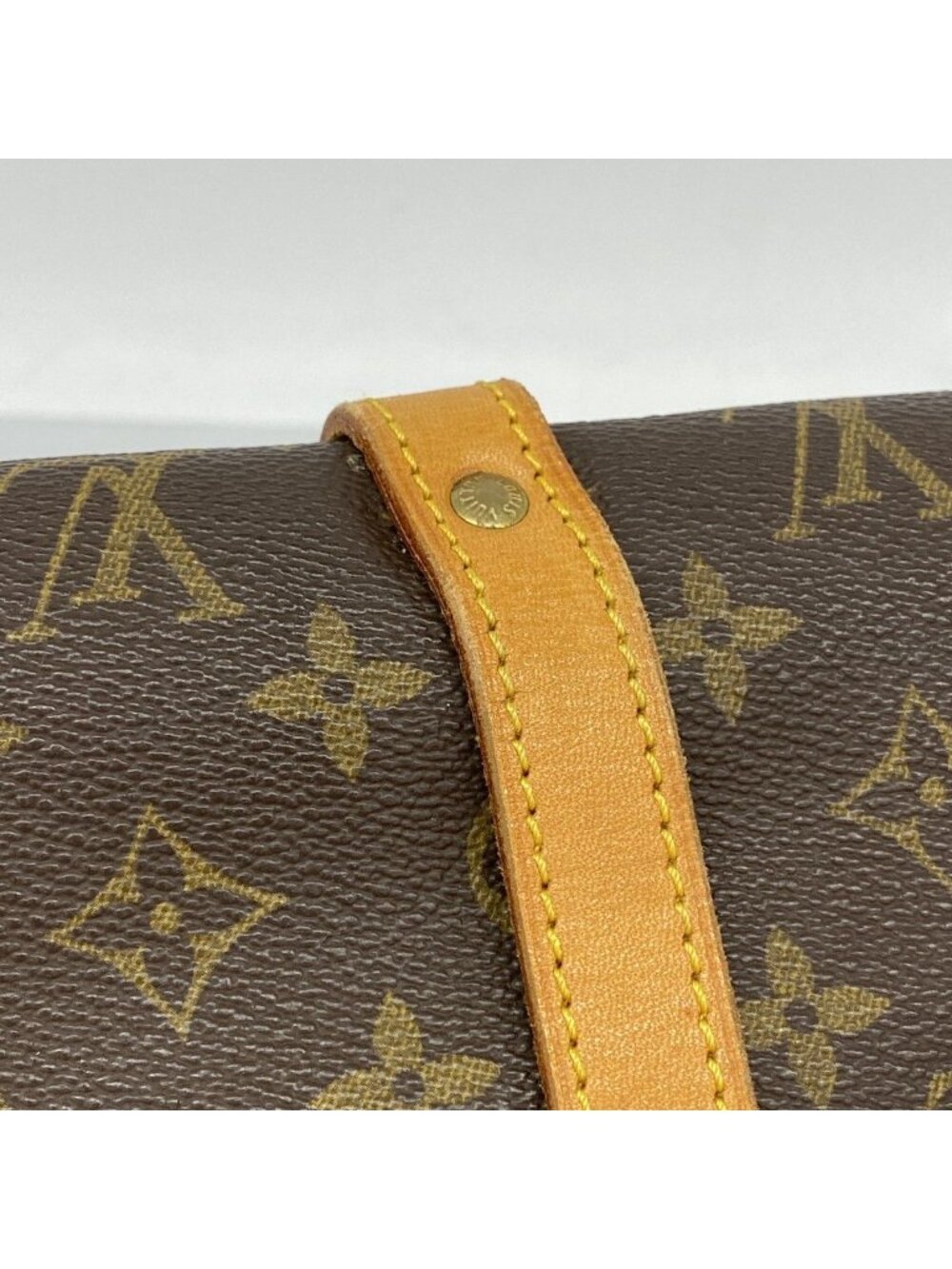 Louis Vuitton Shoulder Bag Monogram Saumur 30 Brown - Picture 8 of 10
